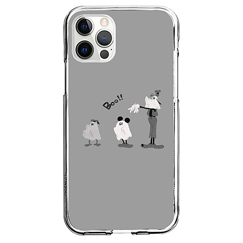 

Creative Characters Phone Case For Apple iPhone 12 iPhone 11 iPhone 12 Pro Max Unique Design Protective Case Shockproof Dustproof Pattern Back Cover TPU