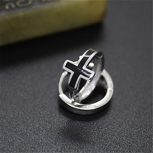

Hoop Earrings Classic Fashion Romantic Punk Trendy Cute Sweet Earrings Jewelry Silver For Street Gift Date Birthday Festival 1 Pair