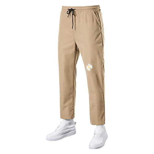 

Men's Stylish Chino Pants Chinos Pants Graphic Black Army Green Khaki