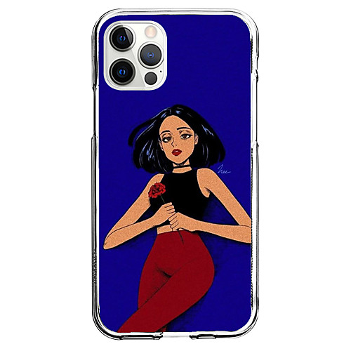 

Characters Fashion Phone Case For Apple iPhone 12 iPhone 11 iPhone 12 Pro Max Unique Design Protective Case Shockproof Dustproof Pattern Back Cover TPU