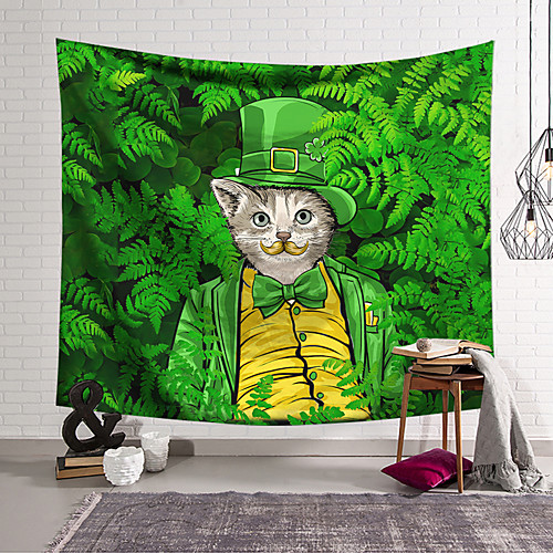 

Wall Tapestry Art Decor Blanket Curtain Hanging Home Bedroom Living Room Decoration Polyester Cat