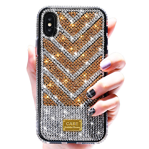 

Glitter Shine Phone Case For iPhone 12 Pro Max 11 SE 2020 X XR XS Max 8 7 6 Color Gradient Rhinestone Back Cover