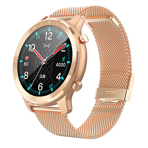 

S30 Unisex Smartwatch Bluetooth Heart Rate Monitor Blood Pressure Measurement Calories Burned Health Care Information Stopwatch Pedometer Call Reminder Sleep Tracker Sedentary Reminder