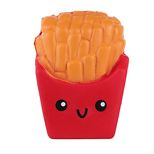 

3.9 Inches Slow Rising Kawaii Scented Soft French Fries Squishies Food Toy 1 Pcs Color Random