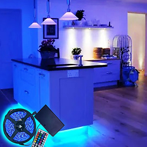 

LED Strip Lights 5M Flexible Light Sets RGB Tiktok Lights 300 LEDs 5050 SMD Set RGB Remote-Controlled 12V IP65