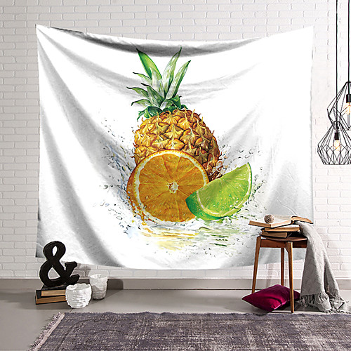 

Wall Hanging Tapestry Wall Carpet Wall Art Wall Decoration Tapestry Wall Decoration Fresh Fruits And Vegetables Pattern Tapestry