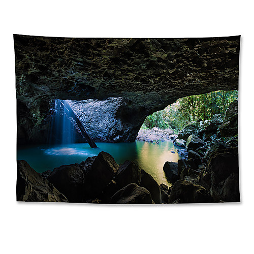 

Natural Scenery Wall Tapestry Art Decor Blanket Curtain Hanging Home Bedroom Living Room Polyester Natural Arch