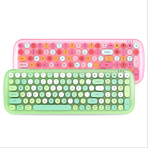 

ferris hand mofi candy-bt wireless bluetooth keyboard mobile phone tablet bluetooth keyboard mouse girl powder