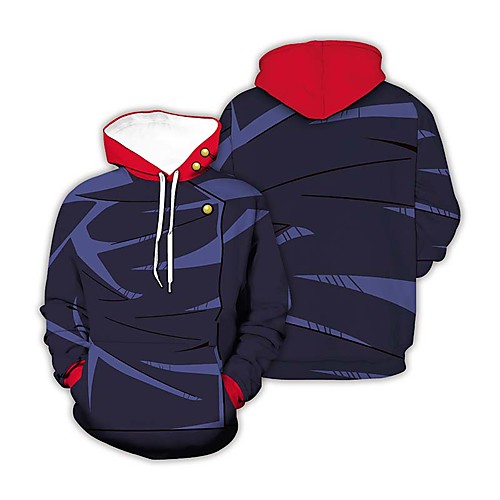 

Inspired by Jujutsu Kaisen Yuji Itadori Cosplay Costume Hoodie Terylene 3D Printing Harajuku Graphic Hoodie For Women's / Men's