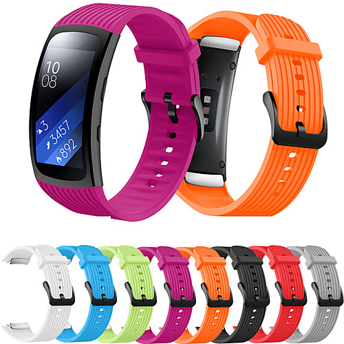 

Smart Watch Band for Samsung Galaxy 1 pcs Sport Band Silicone Replacement Wrist Strap for Samsung Gear Fit 2 PRO