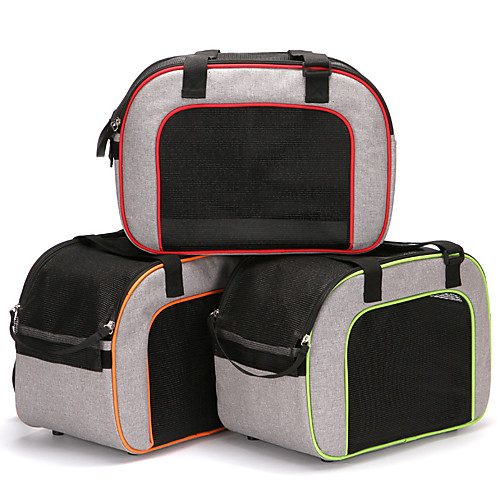 

Dog Cat Pets Carrier Bag Travel Backpack Shoulder Messenger Bag Dog Carrier Backpack Adjustable Portable Breathable Solid Colored Classic Oxford Cloth puppy Small Dog Training Outdoor Hiking Yellow