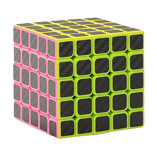 

QiYi 5x5 Speed Cube Magic Cube Brain Teaser Puzzles with Carbon Fiber Sticker