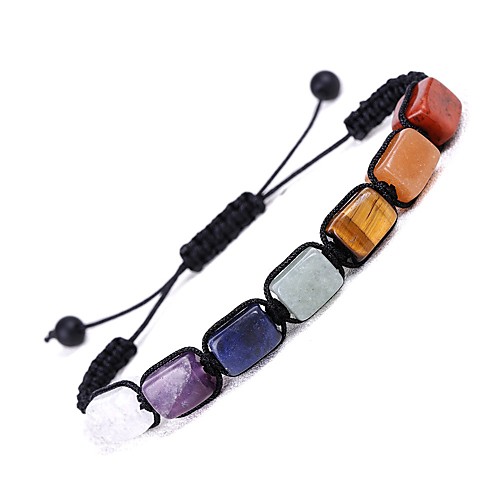 

Women's Bead Bracelet Beads Fashion Stylish Simple Stone Bracelet Jewelry Blue / Purple / khaki For Gift Festival