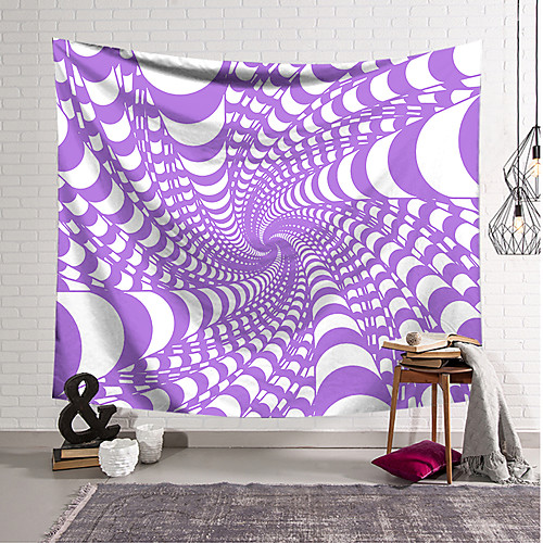 

Wall Tapestry Art Decor Blanket Curtain Hanging Home Bedroom Living Room Decoration Polyester Purple Glare