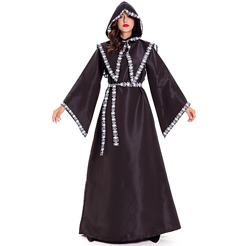 

Movie / TV Theme Costumes Adults' Women's Halloween Halloween Festival Halloween Festival / Holiday Terylene Black Women's Easy Carnival Costumes Solid Color / Dress / Waist Belt