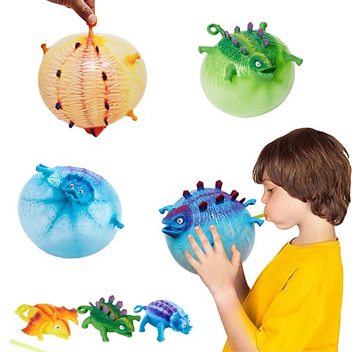 

1PC Party Balloon Toy Creative New Unique Toy Tpr Inflatable Animal Bobbin Can Play Pranks On Animals Party Decoration