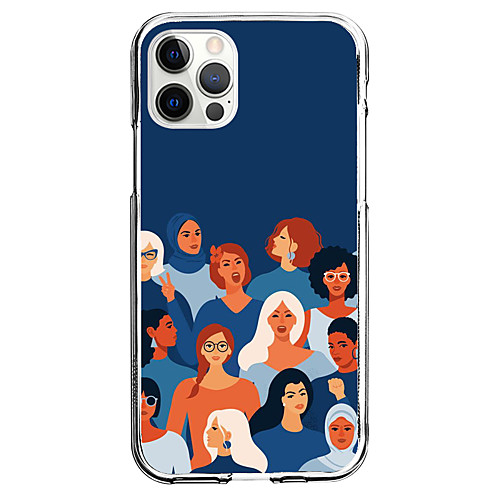 

Characters Fashion Phone Case For Apple iPhone 12 iPhone 11 iPhone 12 Pro Max Unique Design Protective Case Shockproof Dustproof Pattern Back Cover TPU