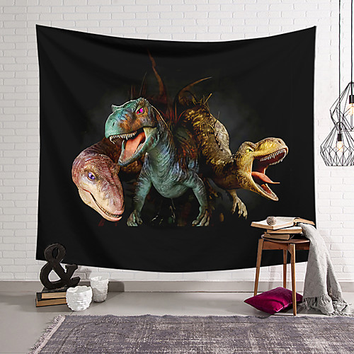 

Wall Tapestry Art Decor Blanket Curtain Hanging Home Bedroom Living Room Decoration Polyester Dinosaur
