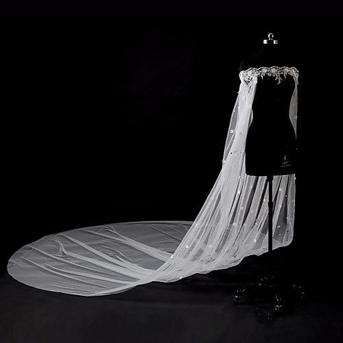 

Sleeveless Elegant & Luxurious / Bridal Polyester Wedding / Party / Evening Women's Wrap With Embroidery