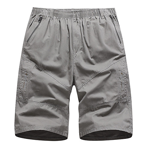 

Men's Shorts Chinos Shorts Pants Solid Color ArmyGreen Khaki Dark Gray Dark Blue