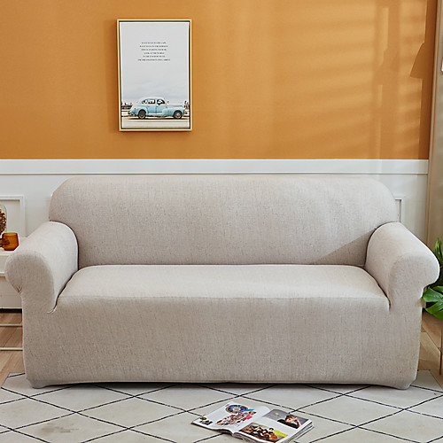 

1-Piece Sofa Cover Couch Cover Furniture Protector Soft Stretch Slipcover Spandex Jacquard Fabric Super Fit for 1~4 Cushion Couch and L Shape Sofa,Easy to Install(1 Free Cushion Cover)
