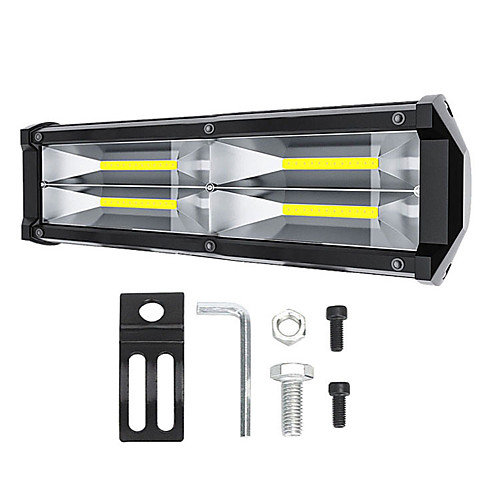 

OTOLAMPARA New Arrival COB Car Work Light 72W 9 Inches LED Light Bar For Car Tractor Boat OffRoad Off Road 4WD 4x4 Truck SUV ATV Driving DC12V-24V