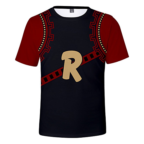 

Inspired by My Hero Academia / Boku No Hero Cosplay Cosplay Costume T-shirt Terylene Graphic Printing Harajuku Graphic T-shirt For Women's / Men's
