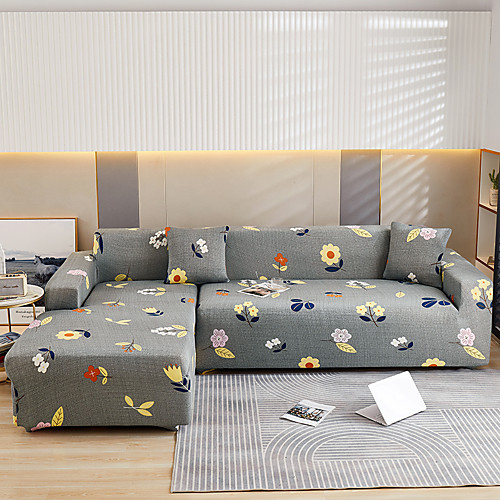 

2021 New Stylish Simplicity Print Sofa Cover Stretch Couch Slipcover Super Soft Fabric Retro Hot Sale Couch Cover