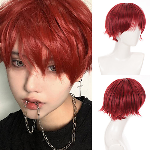 Short Pix Cut Straight Black White Yellow Half Cosplay Anime Costume Halloween Wigs Synthetic Hair With Bangs For Men Boy Women 21 Us 99 Short Pix Cut Straight Black White Yellow Half Cosplay Anime Costume Halloween Wigs Synthetic Hair With Bangs For Men Boy Women 21 Us 99