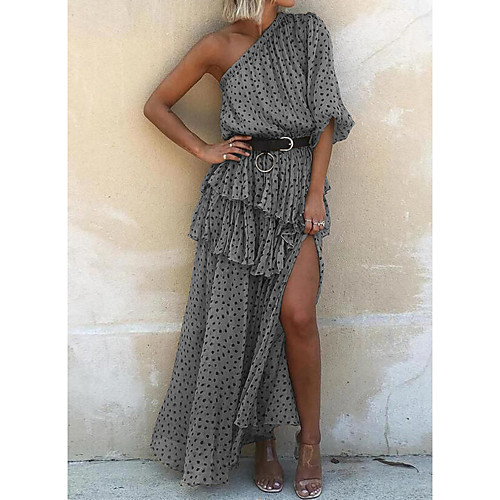 

Women's Swing Dress Maxi long Dress Sleeveless Pattern Spring Summer Casual 2021 S M L XL XXL XXXL