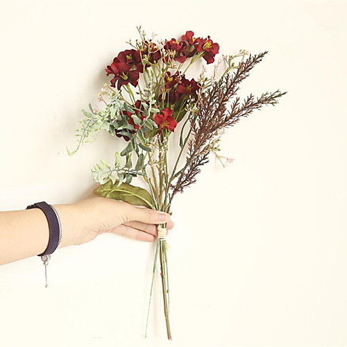 

Multi Head Style Smiling Bouquet Matching Flower Wedding Holding Flower Road Lead Flower 42cm