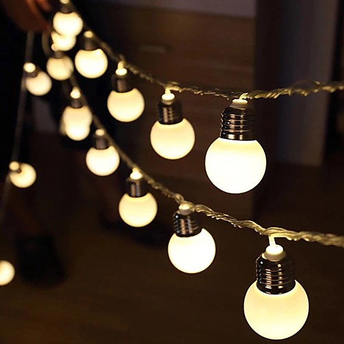 

G50 Retro Bulb LED String Lights 3M 1.5M LED Bulb Light Battery or USB Operated Fairy String Light Christmas Wedding Family Party Holiday Home Decoration Lamp