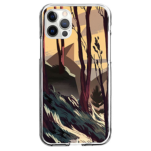 

Nature & Landscapes Phone Case For Apple iPhone 12 iPhone 11 iPhone 12 Pro Max Unique Design Protective Case Pattern Back Cover TPU