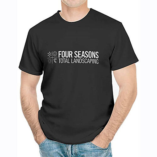 

Men's Unisex Tee T shirt Hot Stamping Text Graphic Prints Plus Size Print Short Sleeve Casual Tops 100% Cotton Basic Designer Big and Tall White Black Blue