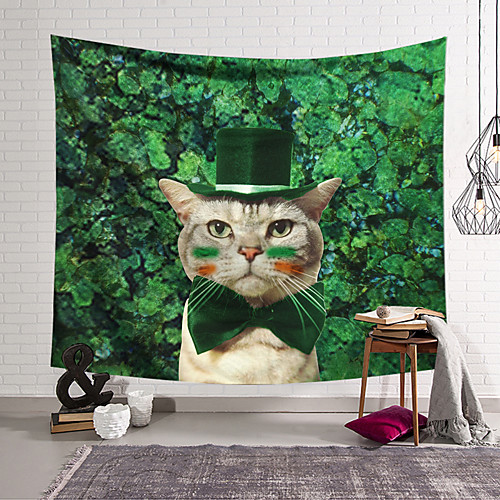 

Wall Tapestry Art Decor Blanket Curtain Hanging Home Bedroom Living Room Decoration Polyester Cat