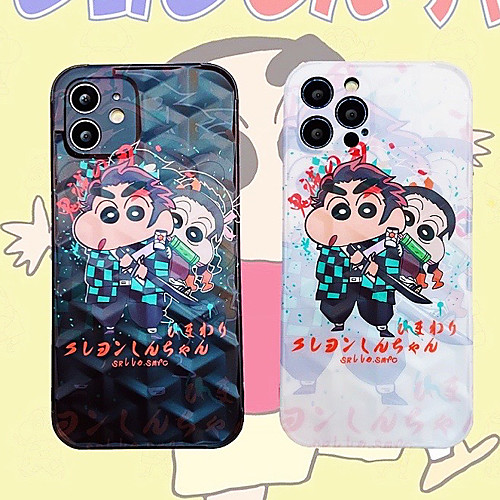 

Demon Slayer: Kimetsu no Yaiba Phone Case For Apple Back Cover iPhone 12 Pro Max 11 SE 2020 X XR XS Max 8 7 Shockproof Dustproof Cartoon TPU