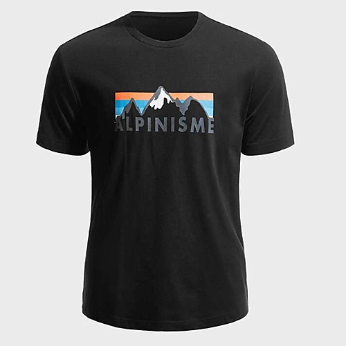 

Men's Unisex Tee T shirt Hot Stamping Graphic Prints Letter Plus Size Print Short Sleeve Casual Tops 100% Cotton Basic Designer Big and Tall Black