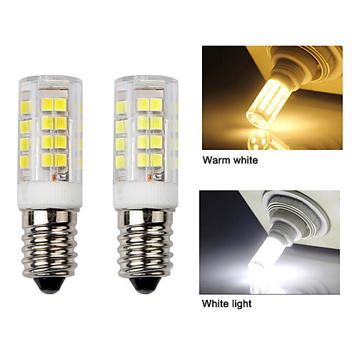 

5pcs 5 cm E14-2E14 2835 SMD E14 220-240 V Decoration Ceramic Accessories White Wedding Party Decoration 3 W