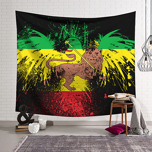 

Wall Tapestry Art Decor Blanket Curtain Hanging Home Bedroom Living Room Decoration Polyester Poodle