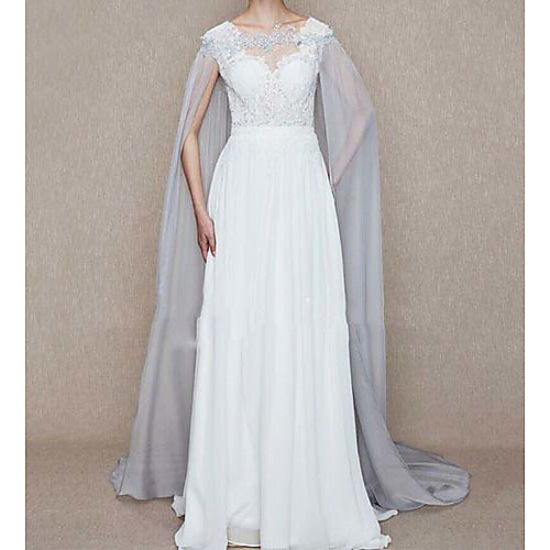 

Sleeveless Elegant & Luxurious / Bridal Polyester Wedding / Party / Evening Women's Wrap With Embroidery
