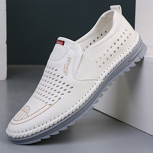 

Men's Shoes Contemporary Chic & Modern Casual Engagement Party Prom Driving Walking For Office PU 1# All Seasons