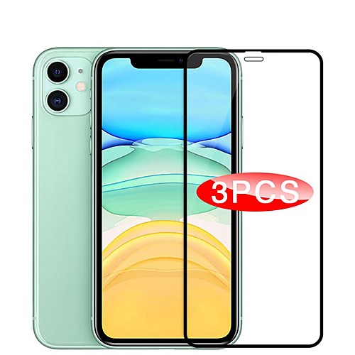 

3PCS Full Coverd Tempered Glass For iPhone 12 Samsung Galaxy S21 Huawei P40 MI 10 Fingerprint Sensor Support Tempered Glass Screen Protector For iPhone 11 Galaxy Note 20 Mate 40 Redmi Note 9pro