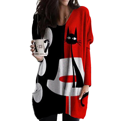 

Women's Shirt Dress Short Mini Dress Long Sleeve Solid Color Fall Spring Casual / Daily 2021 S M L XL XXL XXXL
