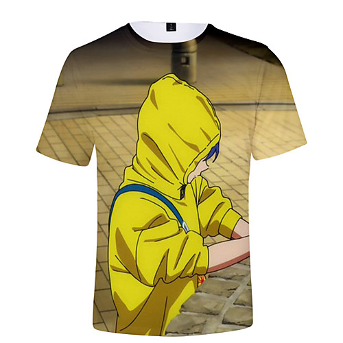 

Inspired by wonder egg priority Cosplay Cosplay Costume T-shirt Terylene 3D Printing T-shirt For Women's / Men's