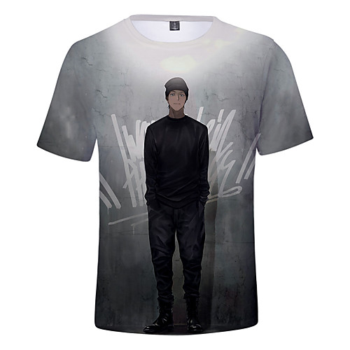 

Inspired by Jujutsu Kaisen Cosplay Cosplay Costume T-shirt Terylene 3D Printing Harajuku Graphic T-shirt For Women's / Men's