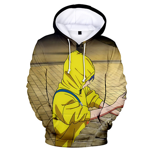 

Inspired by wonder egg priority Cosplay Cosplay Costume Hoodie Terylene 3D Printing Hoodie For Women's / Men's