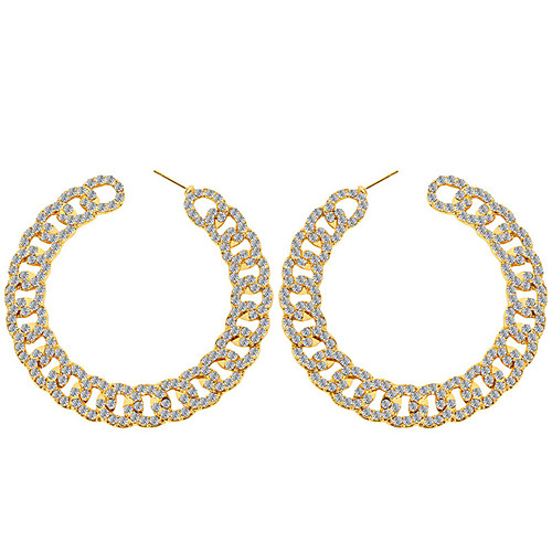 

Women's Hoop Earrings Precious Boho Earrings Jewelry Silver / Gold For Gift Date
