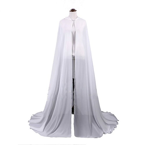 

Sleeveless Elegant & Luxurious / Bridal Polyester Wedding / Party / Evening Women's Wrap With Solid