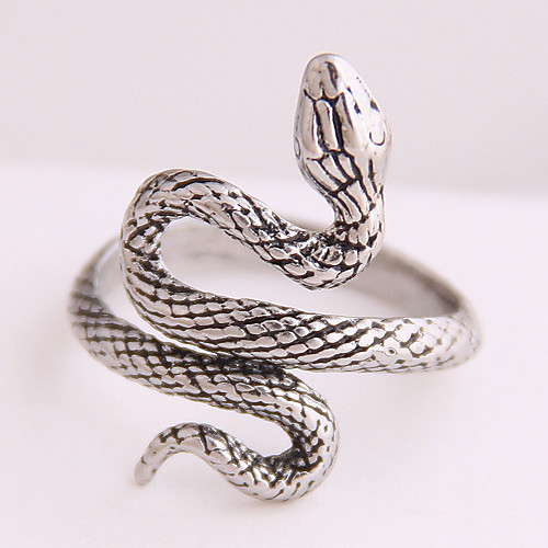 

Statement Ring Silver Alloy Snake Fashion Vintage European 1pc One Size / Women's / Open Cuff Ring