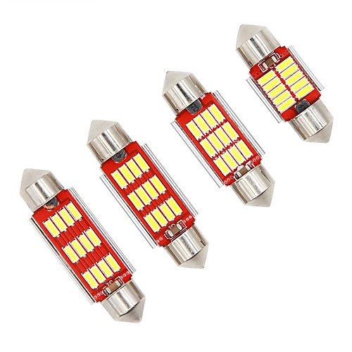 

10PC C5W LED Canbus Festoon 31mm 36mm 39mm 41mm car Bulb Interior Reading Light License Plate Lamp White 5000K free error 12v